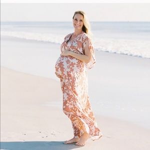 Pietro Brunelli floral maternity maxi dress